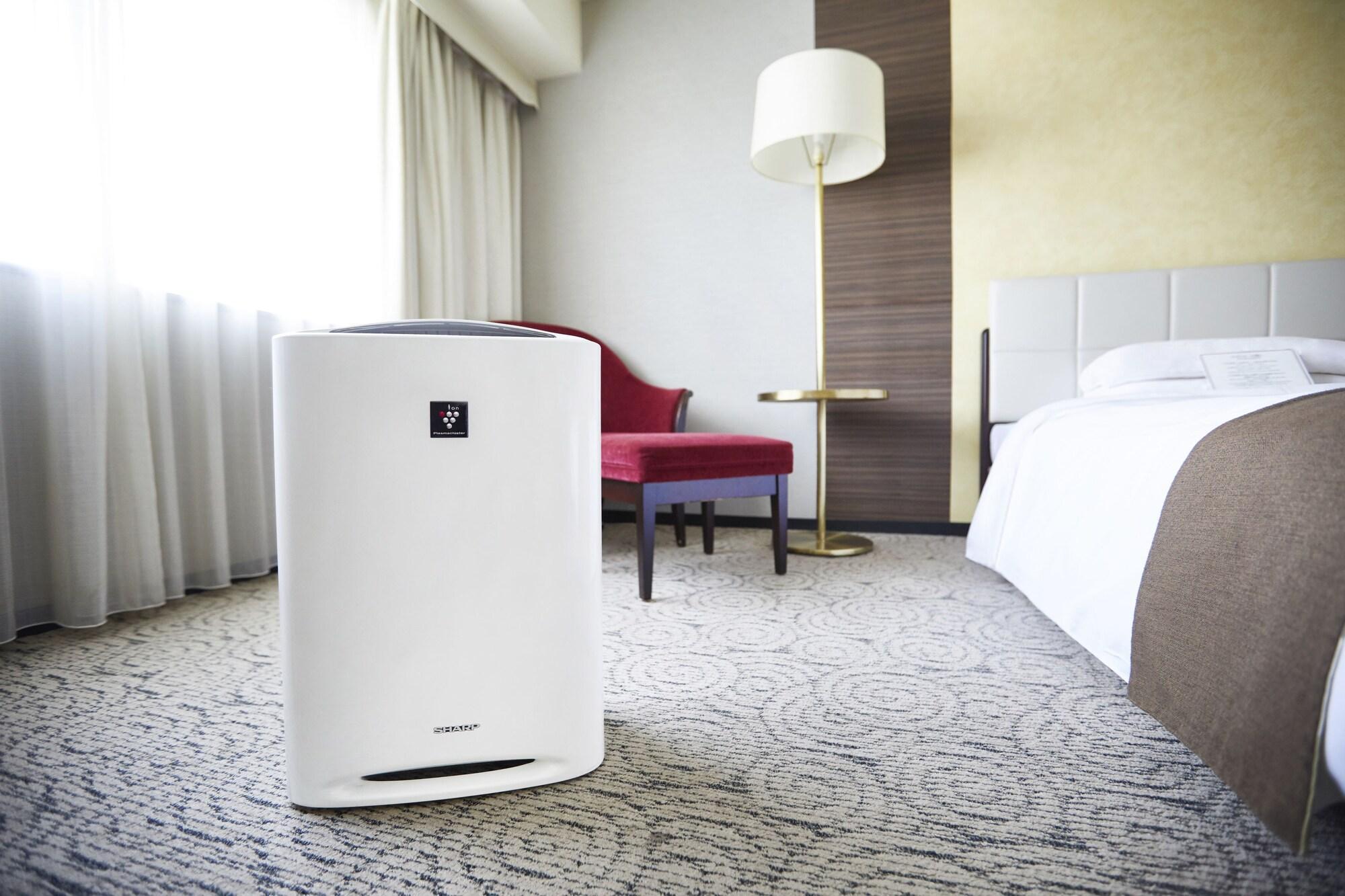 Hotel New Otani Hakata Fukuoka  Dış mekan fotoğraf A humidifier in a bedroom